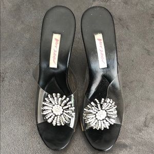 Betsy Johnson heels, made by Polly of California